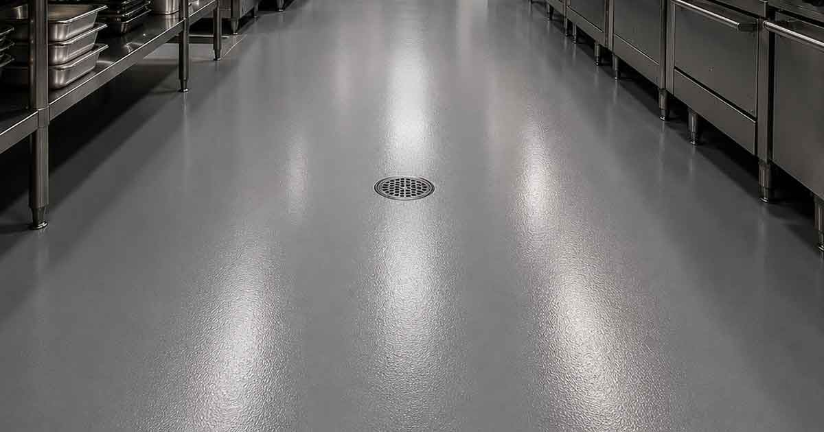 Epoxy Flooring for Restaurants & Kitchens